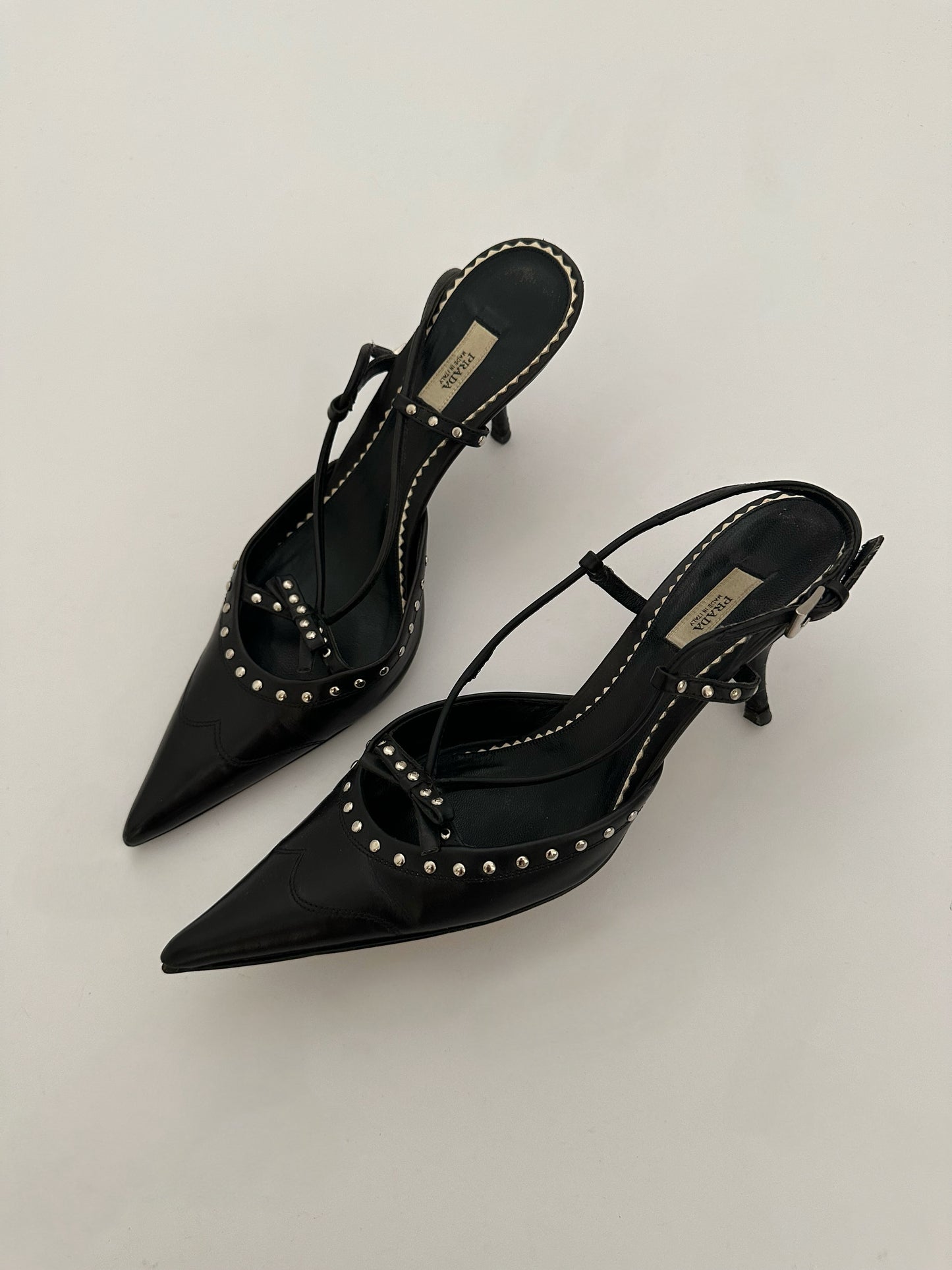 Prada Slingback Heels (36)