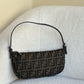 Fendi Zucca Half Moon Pochette