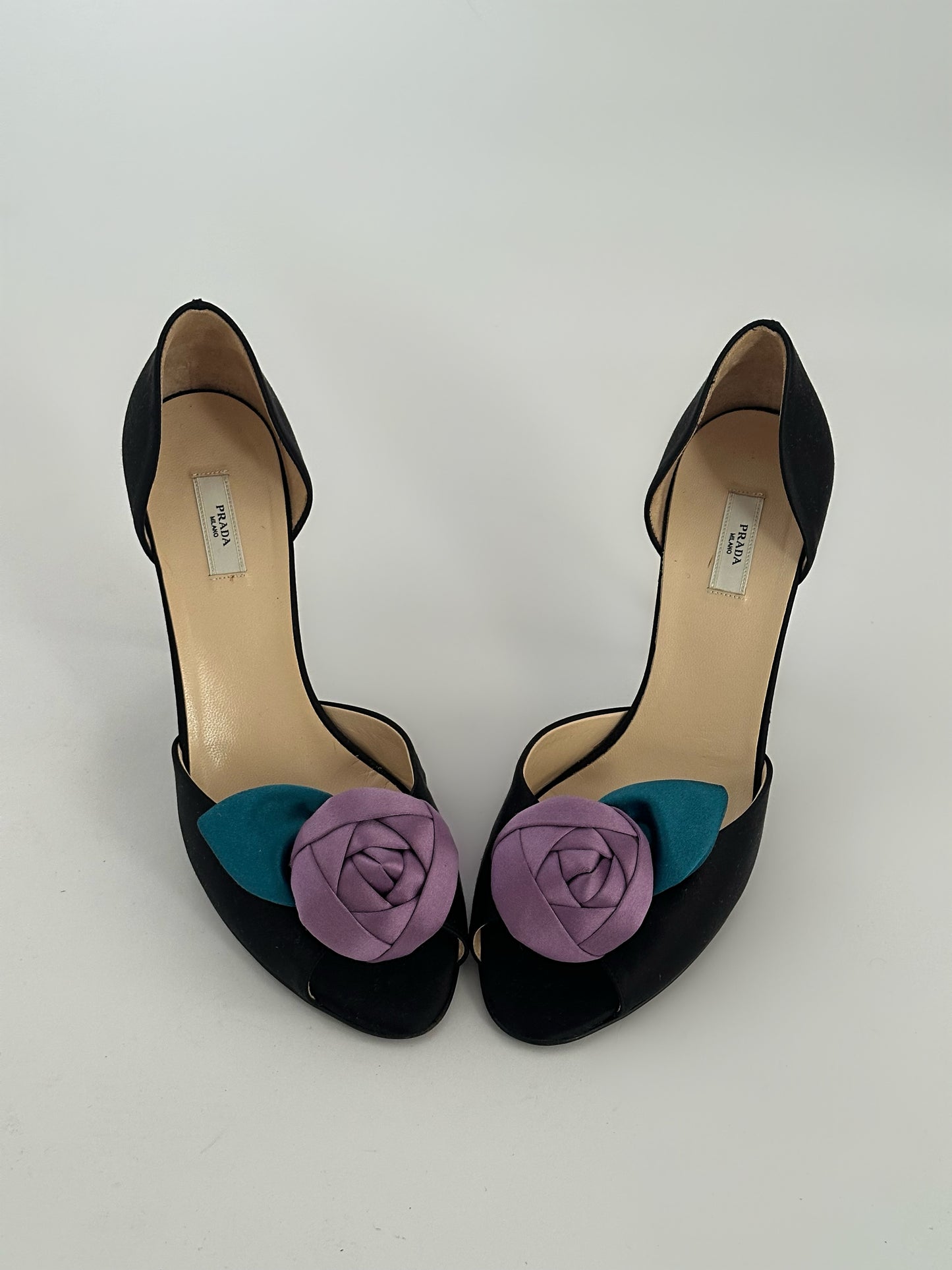 Prada Flower Heels (38,5)