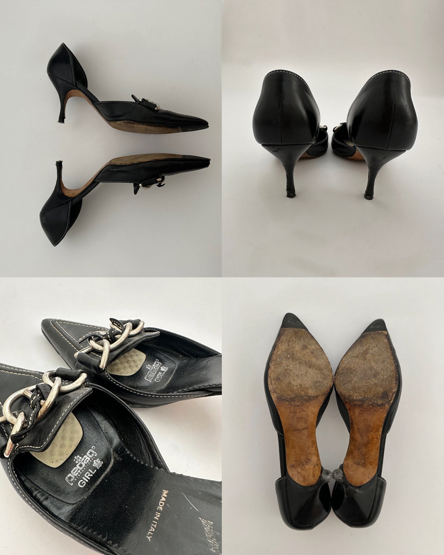 Prada Leather Pumps (36)