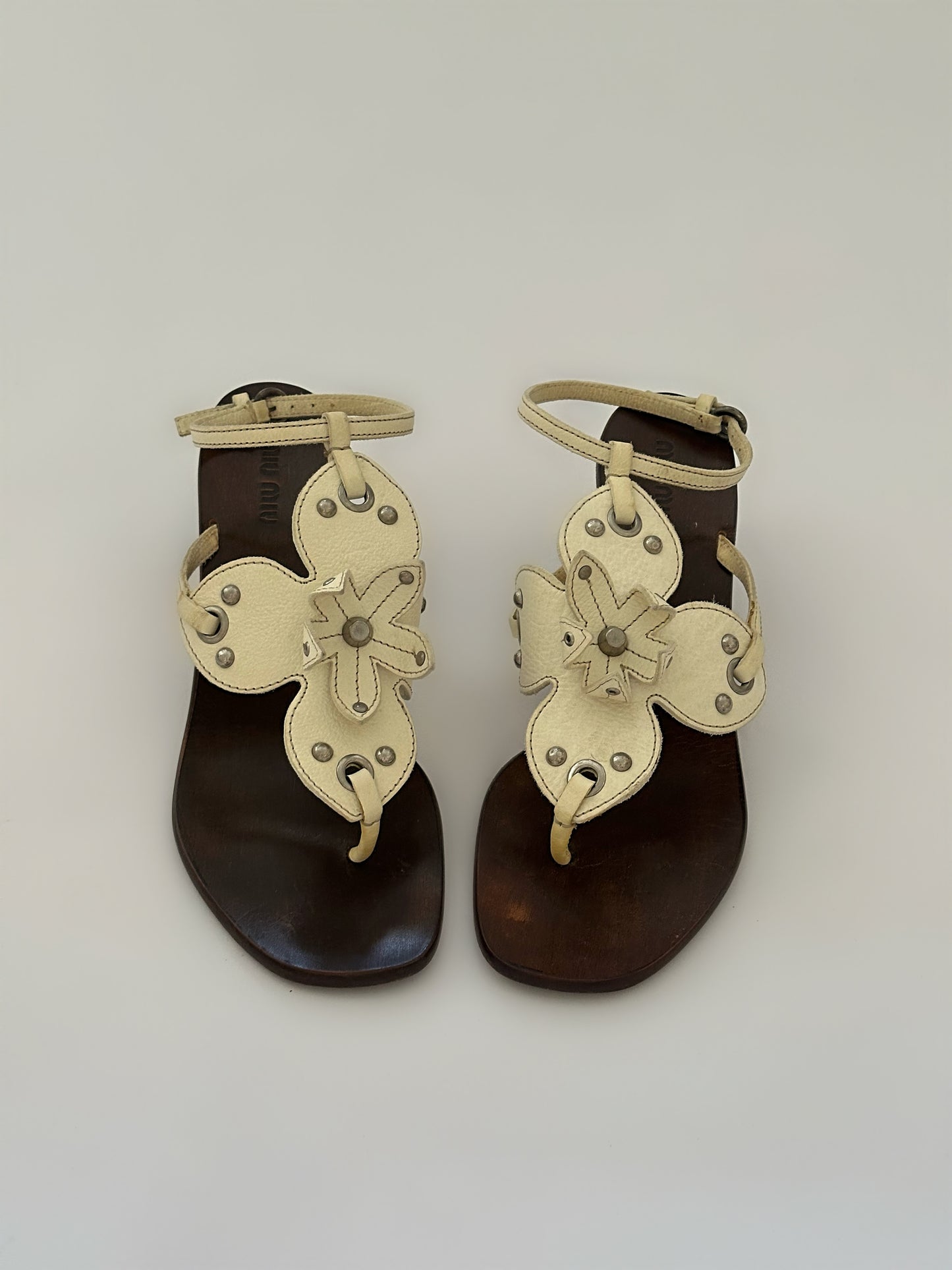 Miu Miu Flower Kitten Heels (37,5)