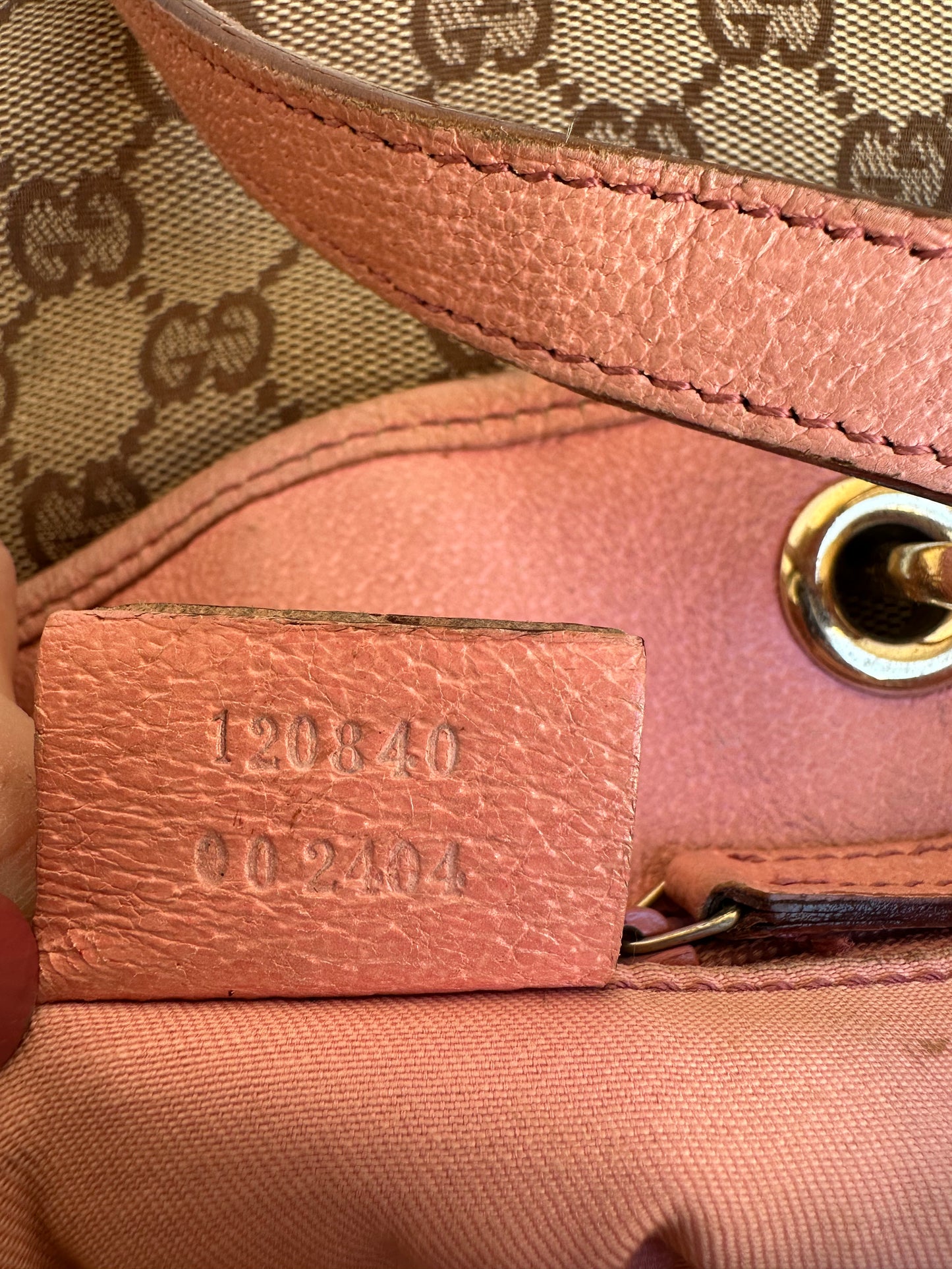 Gucci Monogram Tote Bag