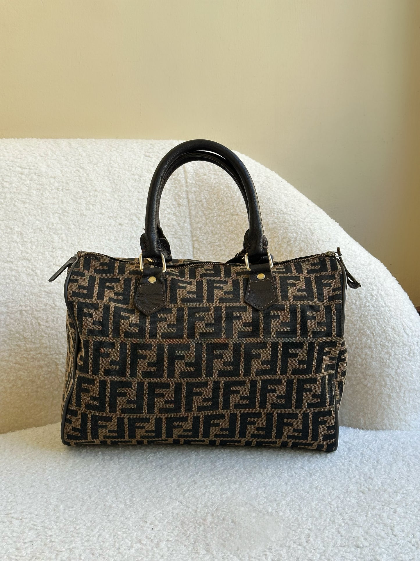 Fendi Monogram Vintage 1960s Duffle Bag