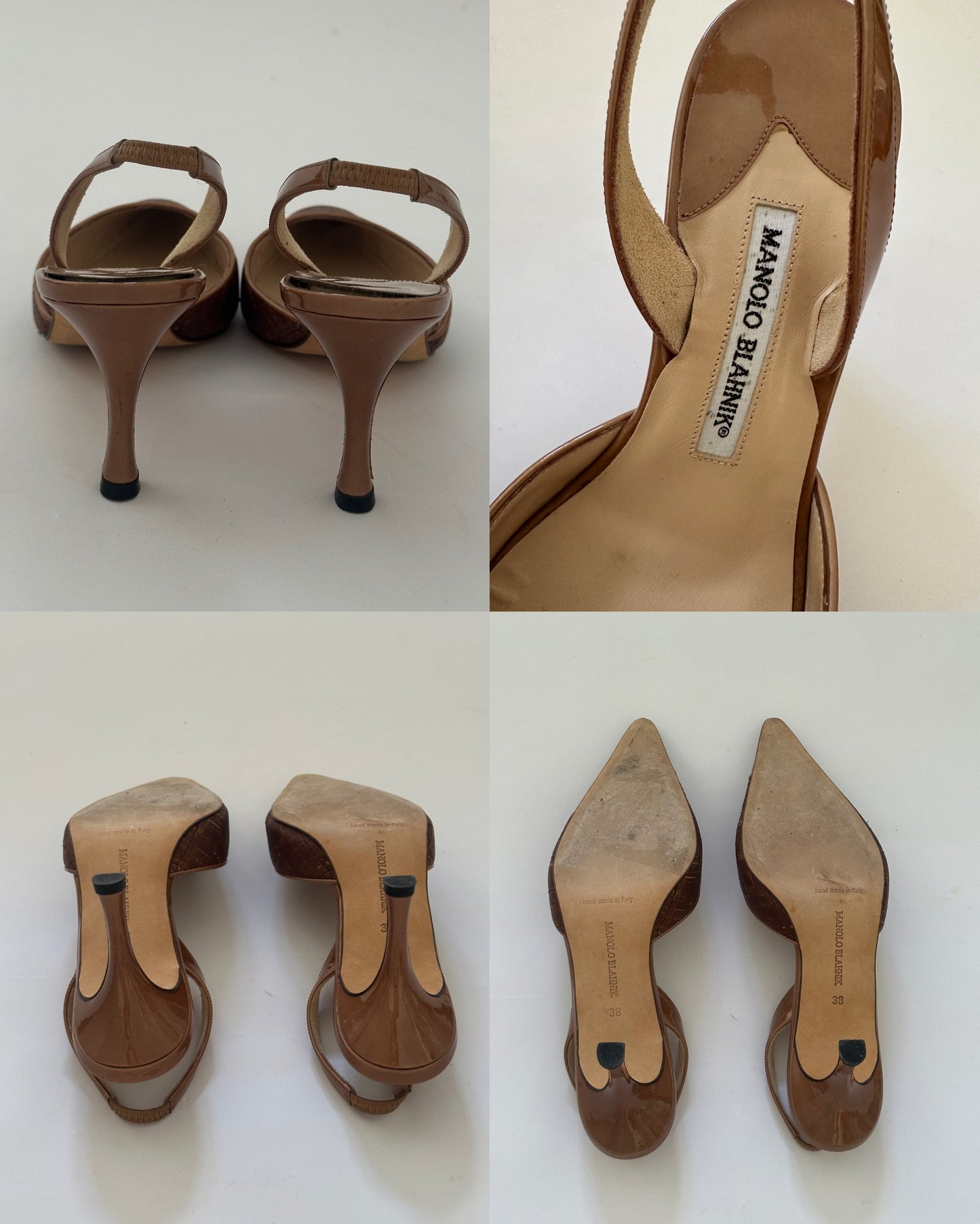 Manolo Blahnik Slingback Pumps (38)