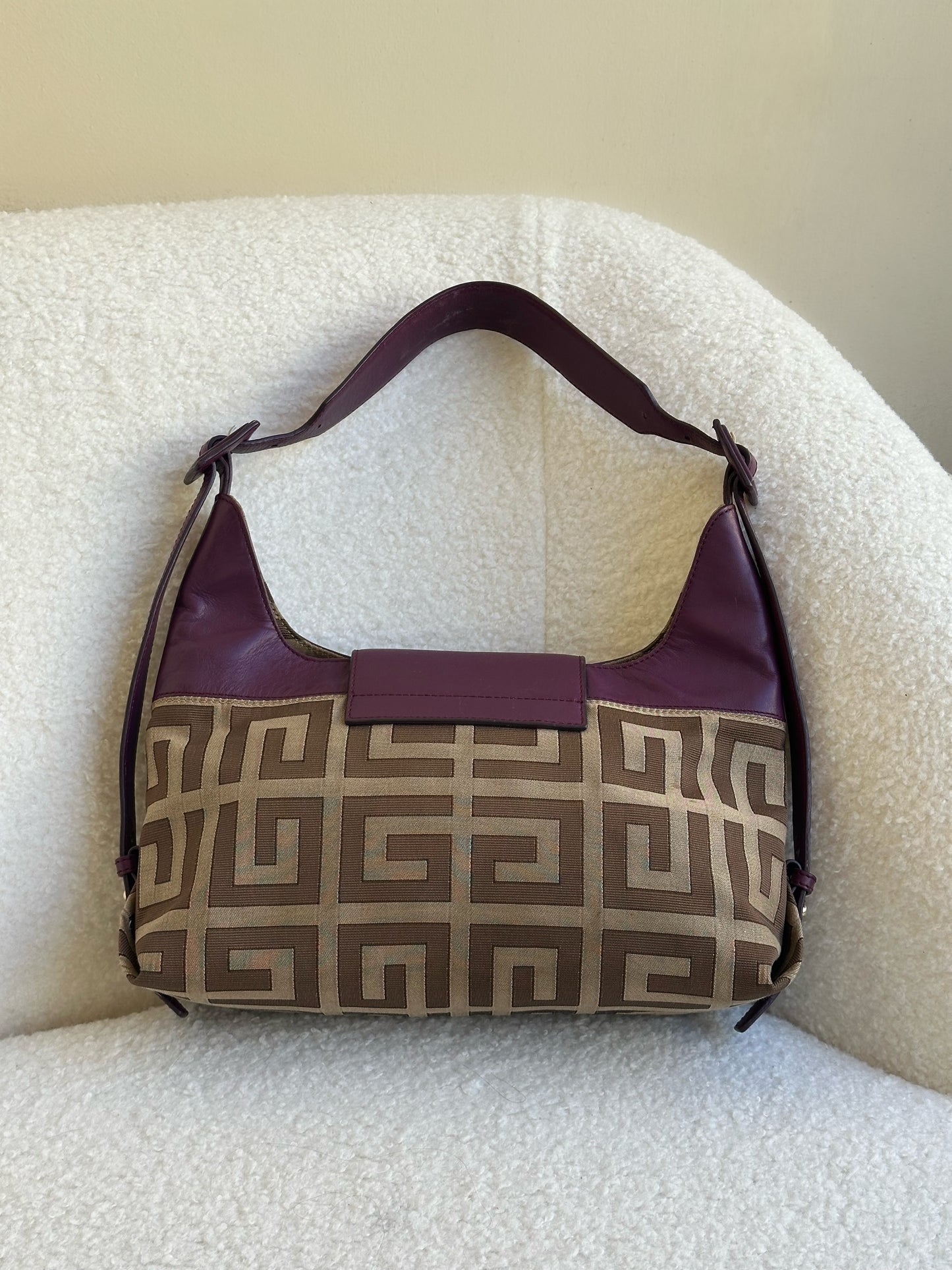 Givenchy Buckle Flap Hobo Bag