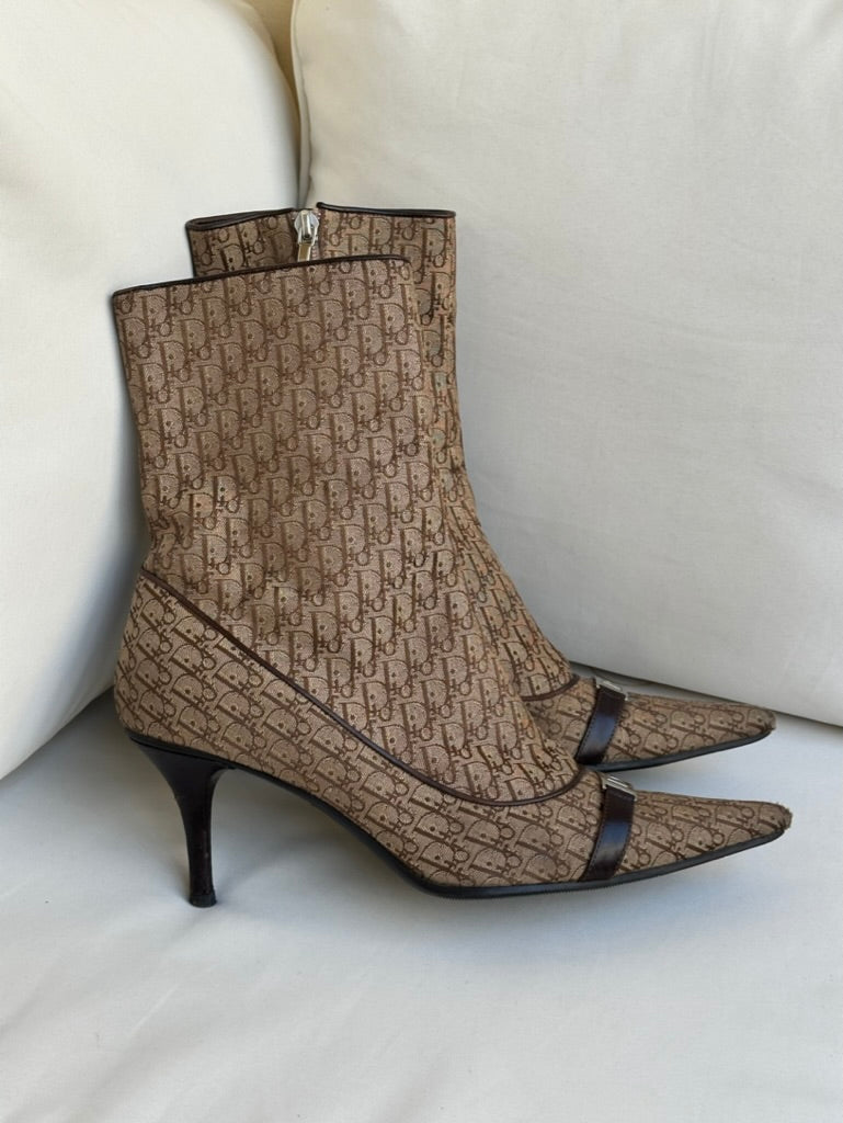 Dior Monogram Boots (39/40)