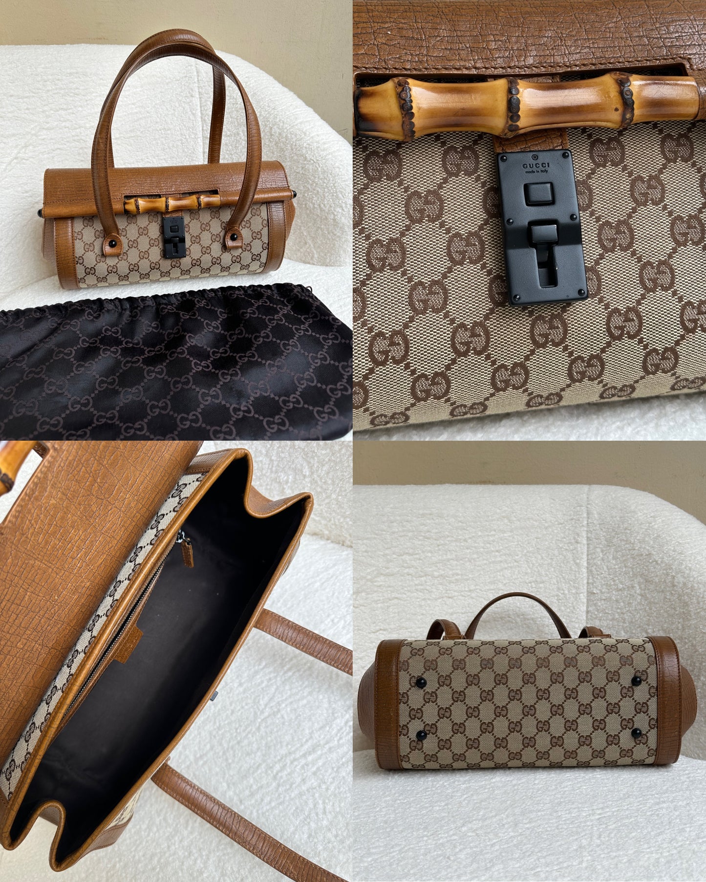 Gucci Bamboo Monogram Bag