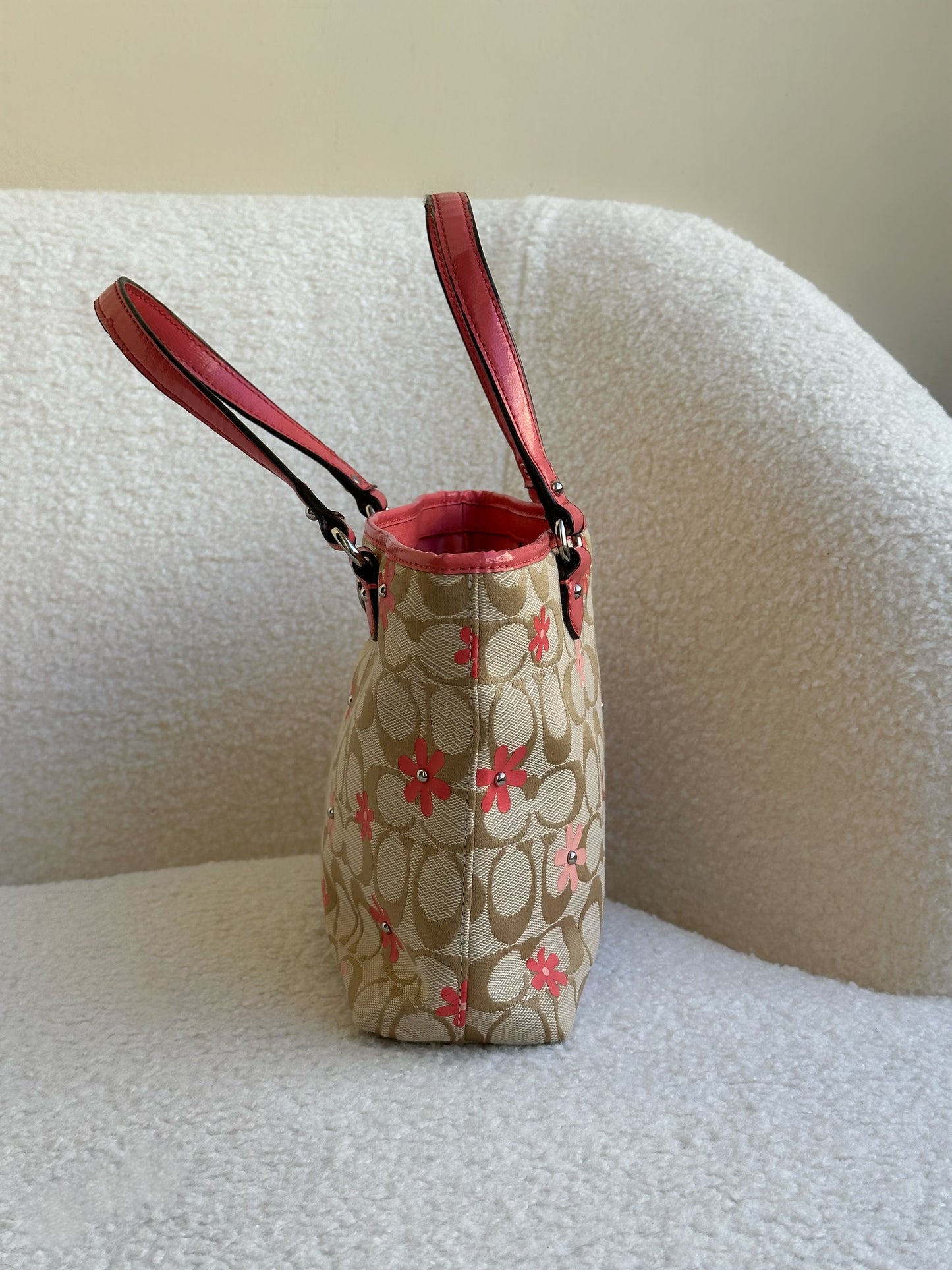 Coach Flower Monogram Bag