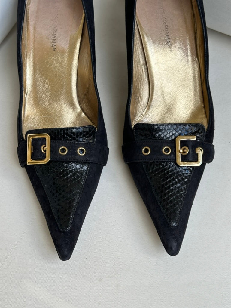 Dolce&Gabbana Leather Pumps (38,5)