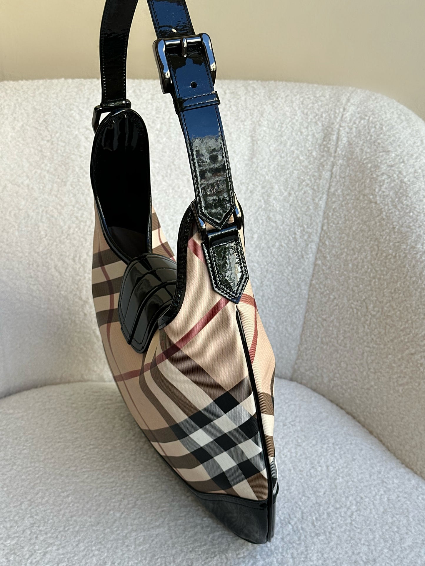 Burberry Nova Check Shoulder Bag