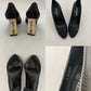 Chanel Cap Toe Leather Heels (39)