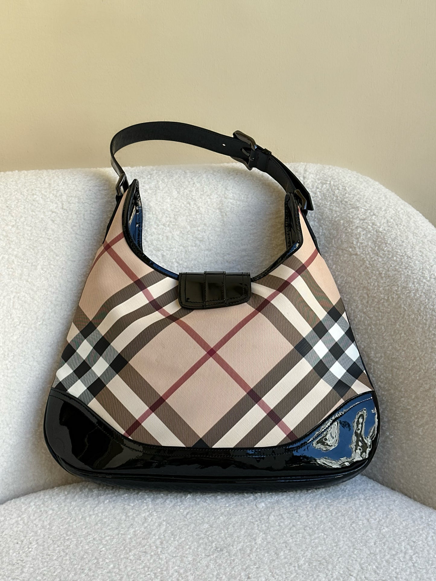 Burberry Nova Check Shoulder Bag
