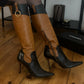 Dolce&Gabbana Leather Boots (38)