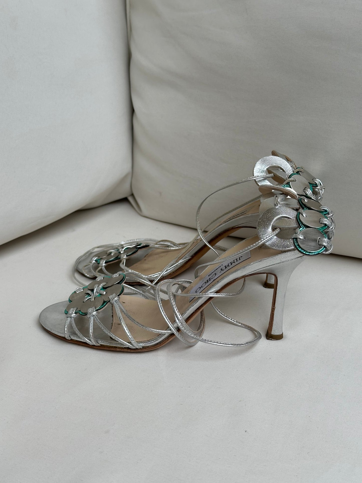 Jimmy Choo Metallic Heels (36,5)