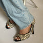Manolo Blahnik Pony Hair Animal Print Heels (40)
