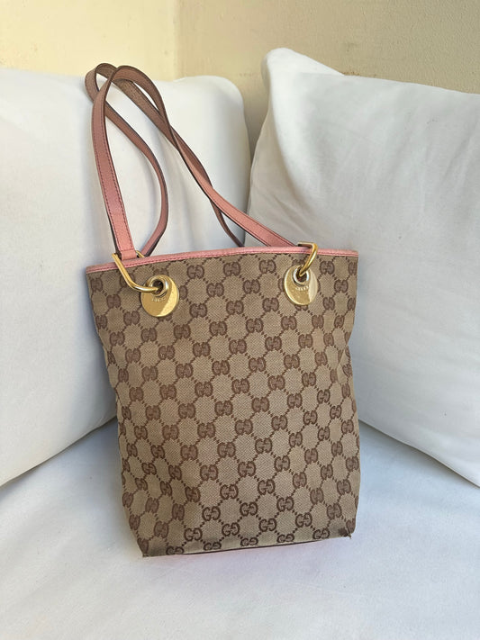 Gucci Monogram Tote Bag