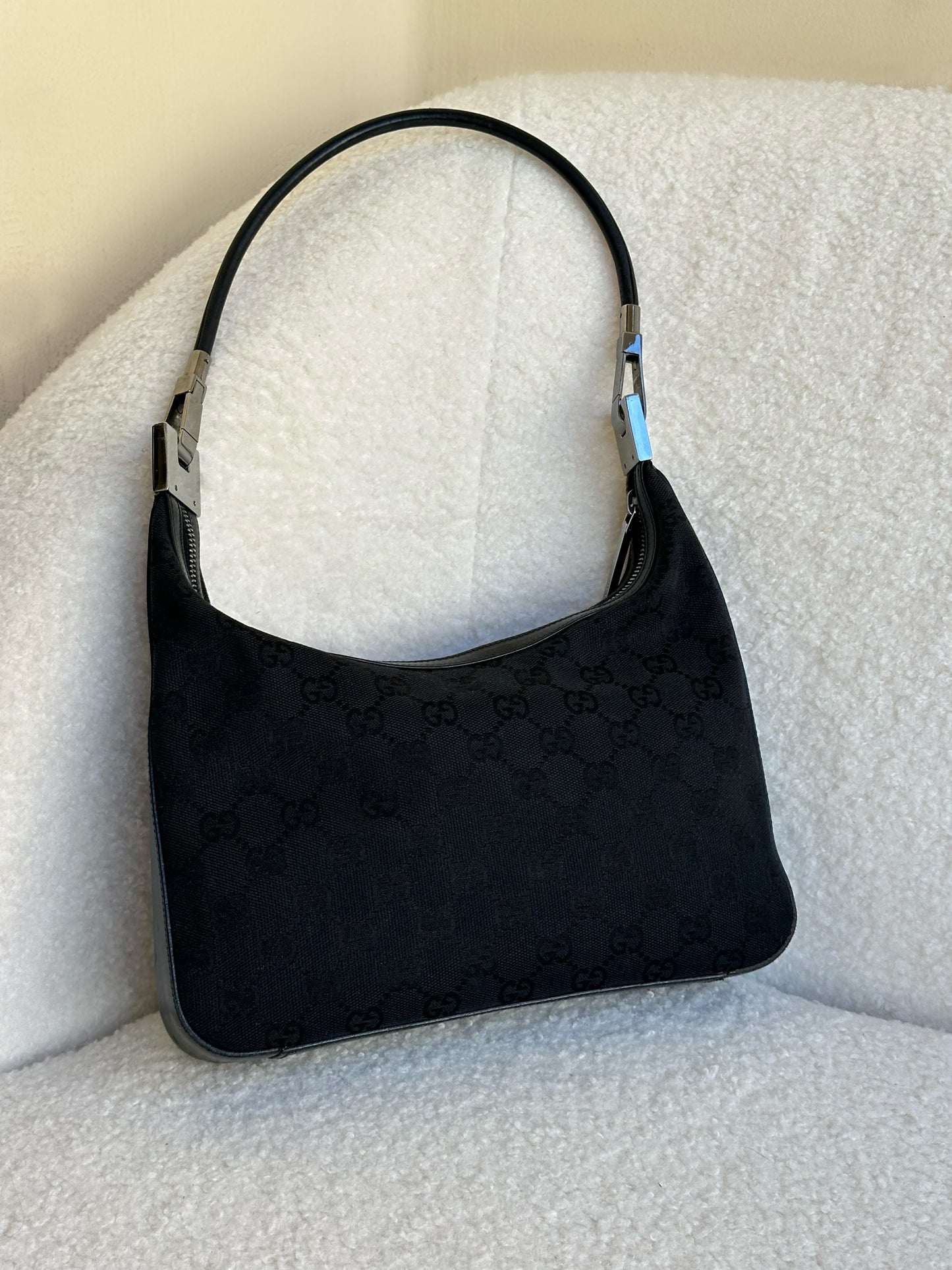 Gucci Monogram Hobo Bag