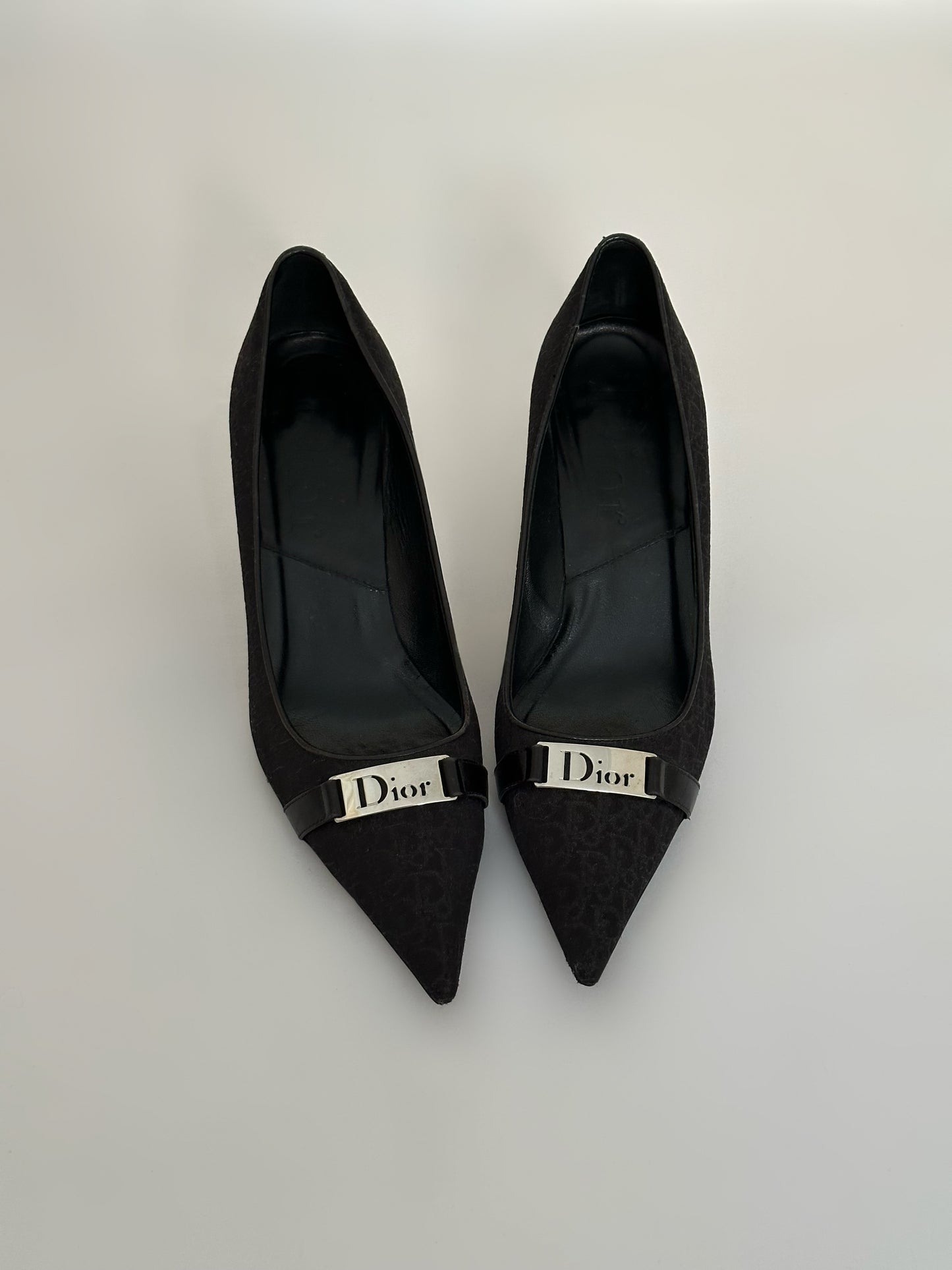Christian Dior Monogram Pumps (37)