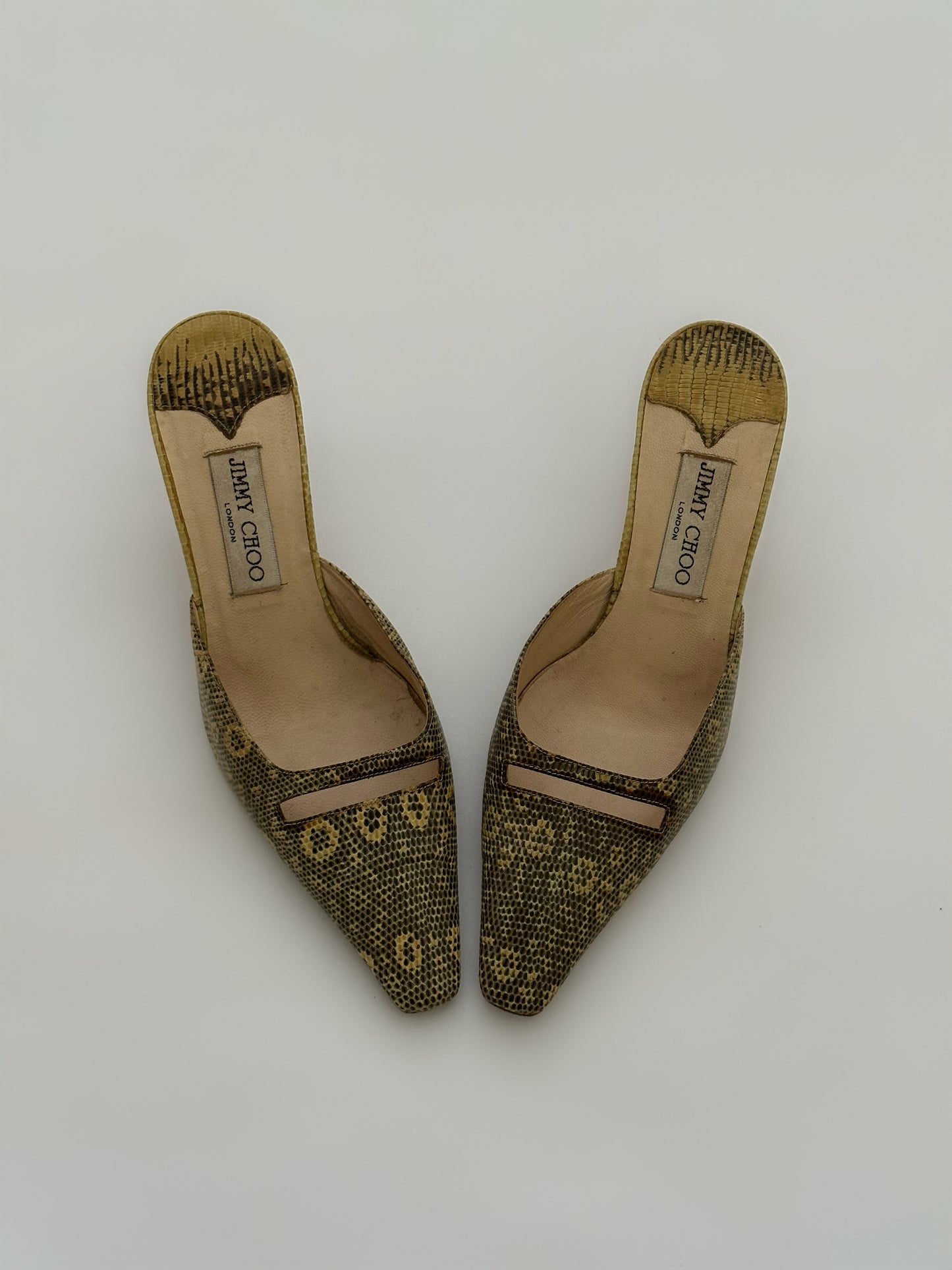 Jimmy Choo Snake Mules (37,5)