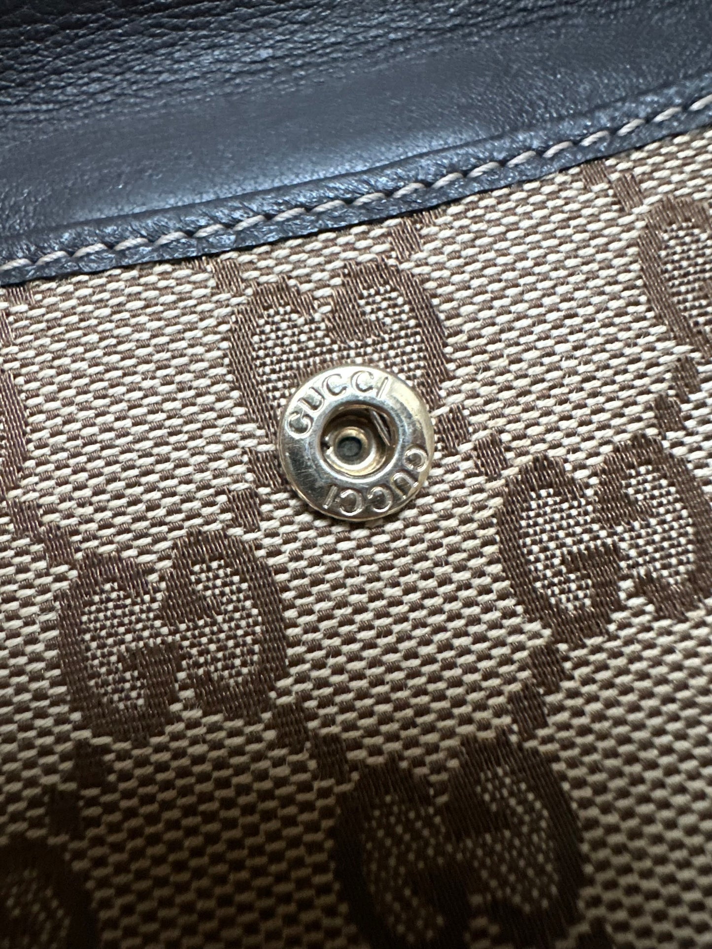 Gucci Monogram Heart Wallet