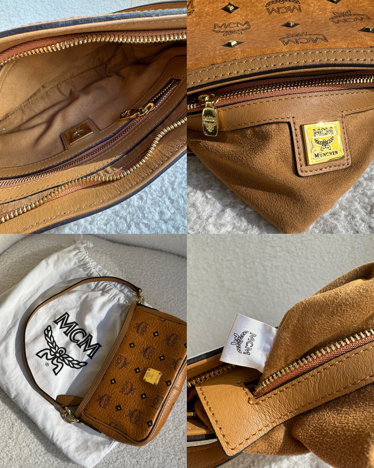 MCM Leather Pochette