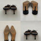 Jimmy Choo Checked Kitten Heels (38)
