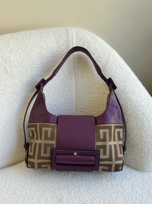Givenchy Buckle Flap Hobo Bag