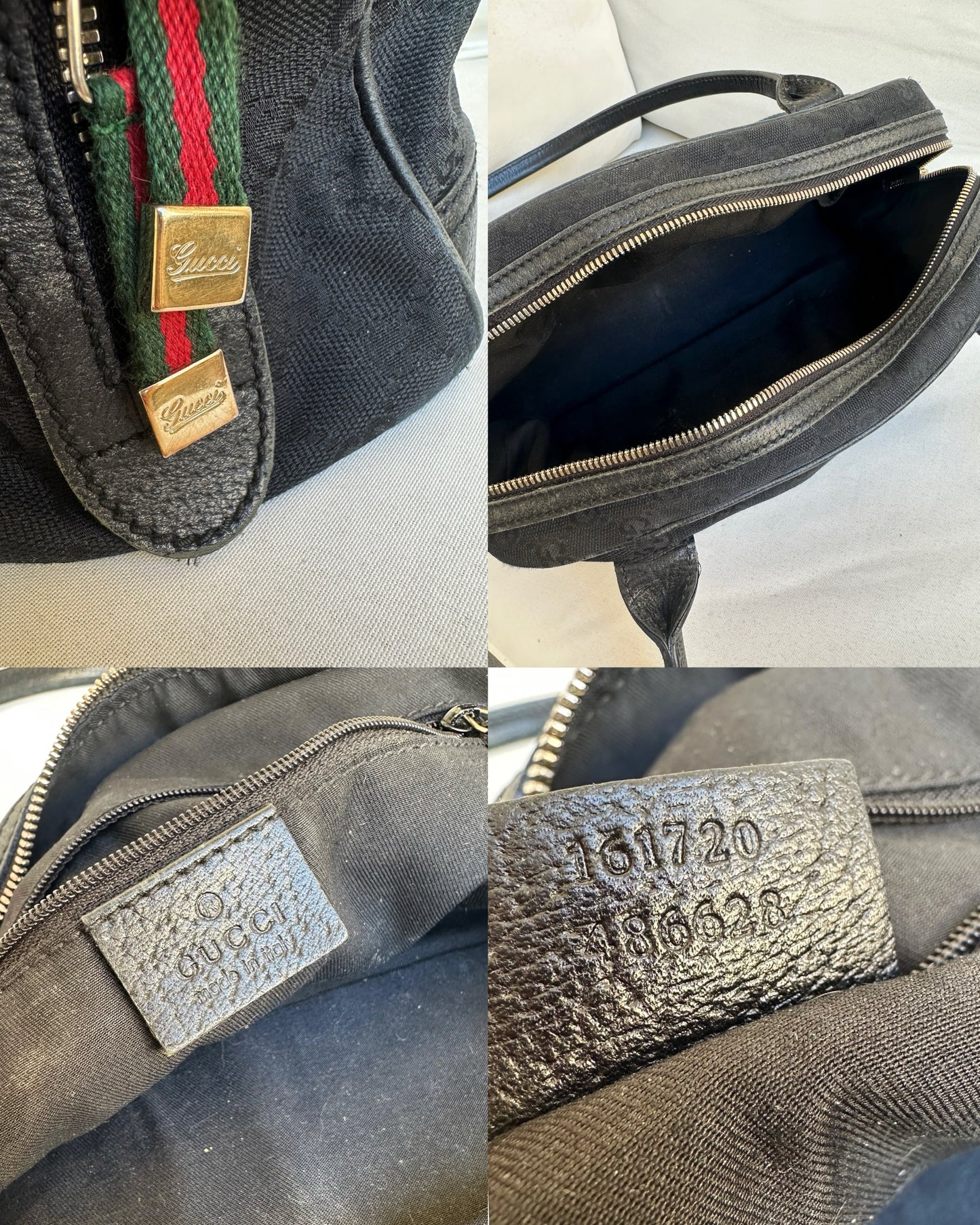 Gucci Prince Boston Monogram Bag