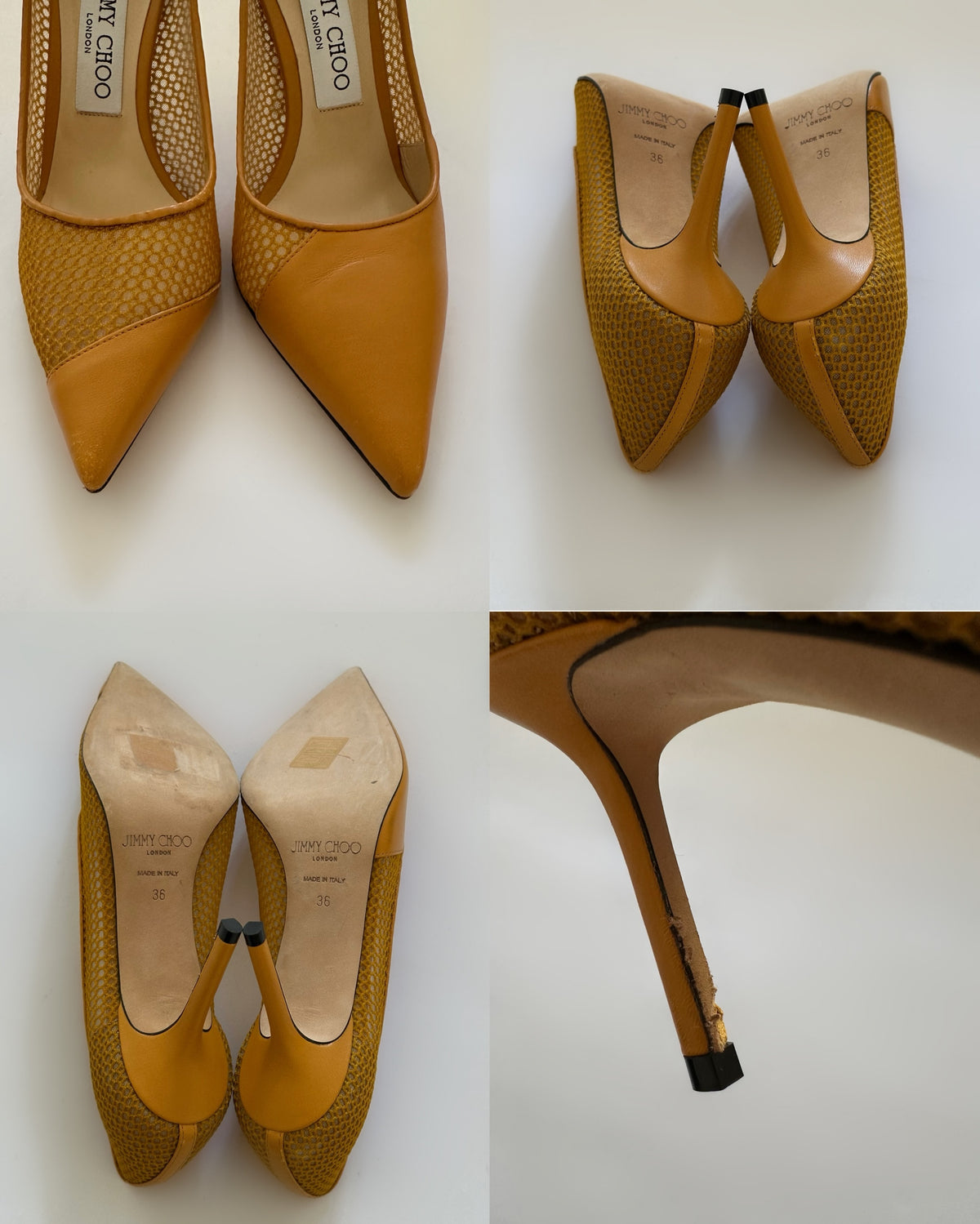 Jimmy Choo Mesh Pumps (36)