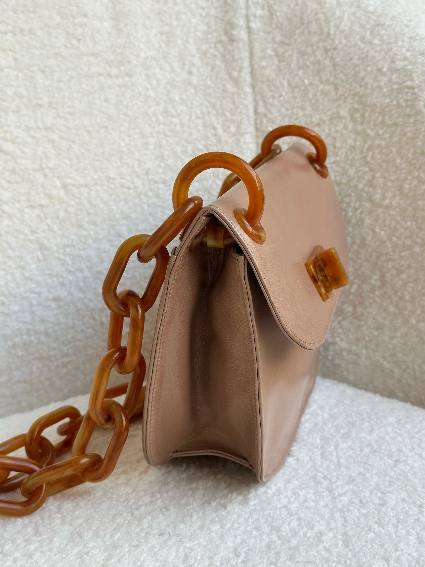 Prada Madras Chain Shoulder Bag