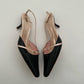 Valentino Garavani Slingback Bow Kitten Heels (39)