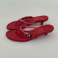 Prada Thong Kitten Heels Red (36)