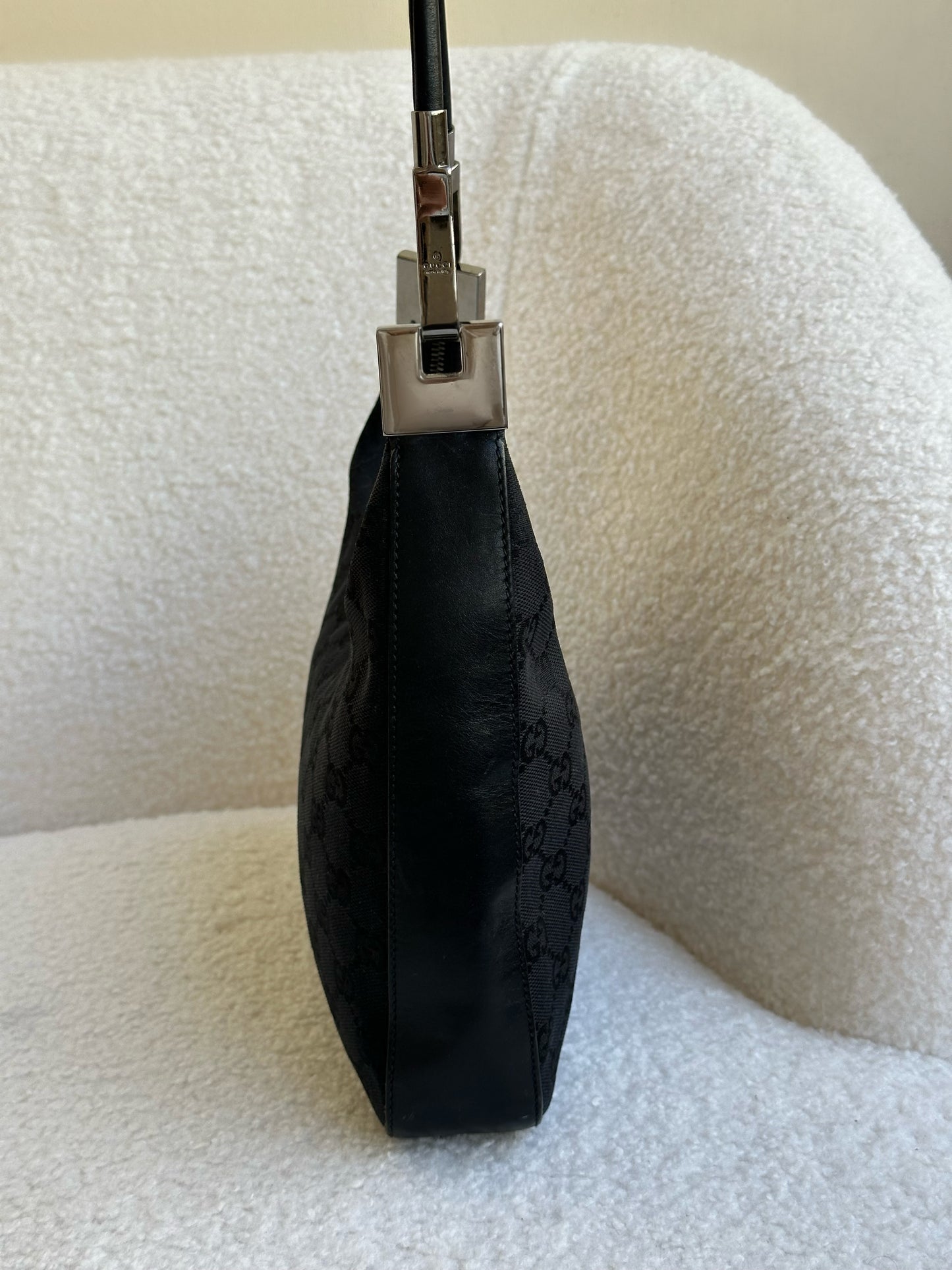 Gucci Monogram Hobo Bag