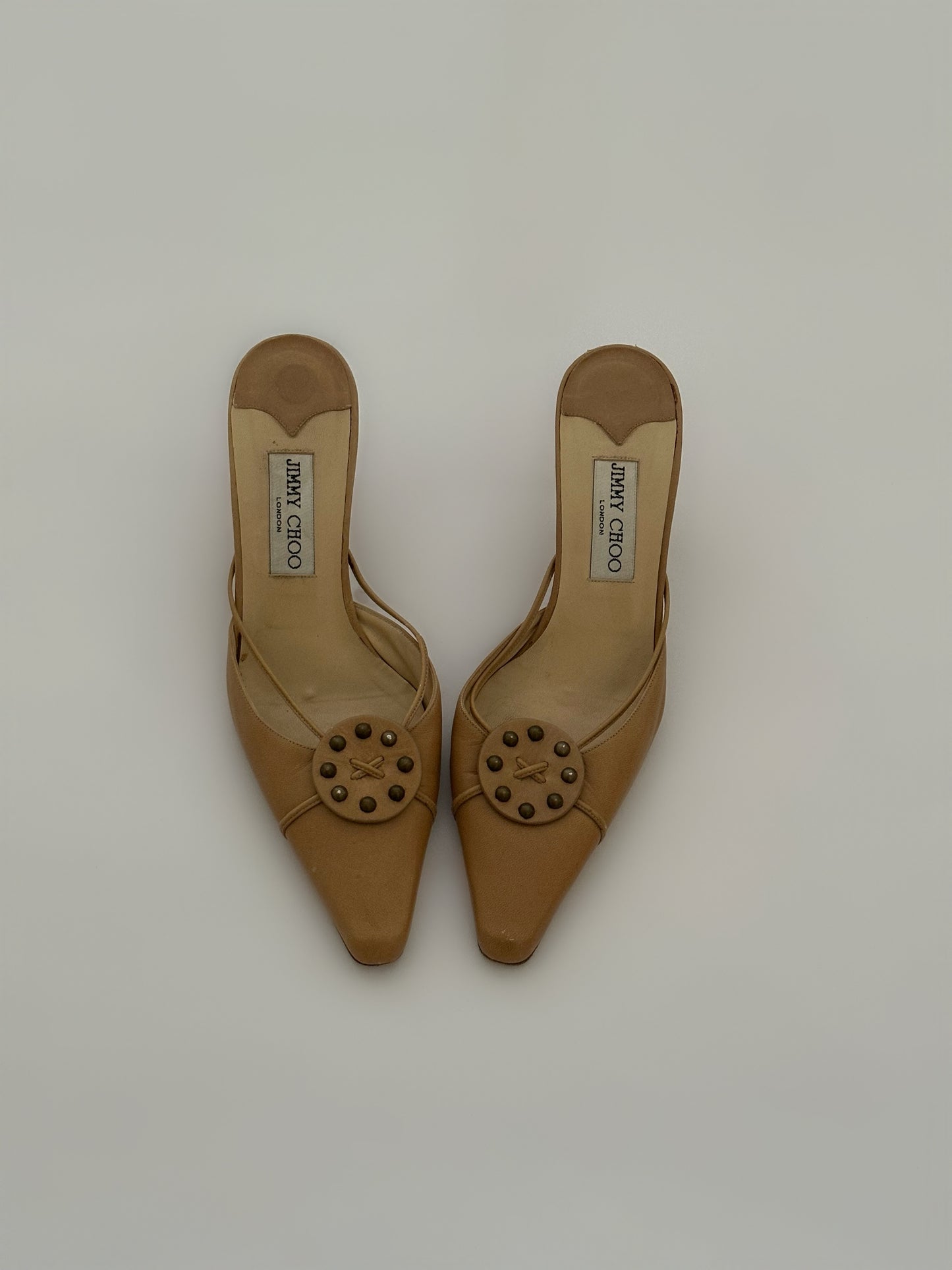 Jimmy Choo Leather Mules (38)
