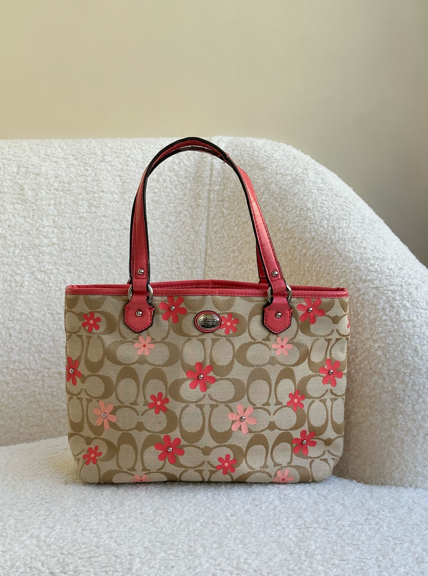 Coach Flower Monogram Bag