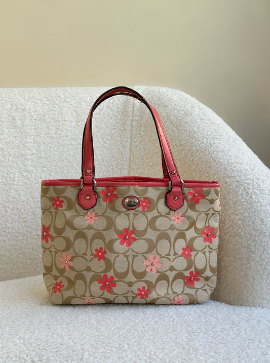 Coach Flower Monogram Bag