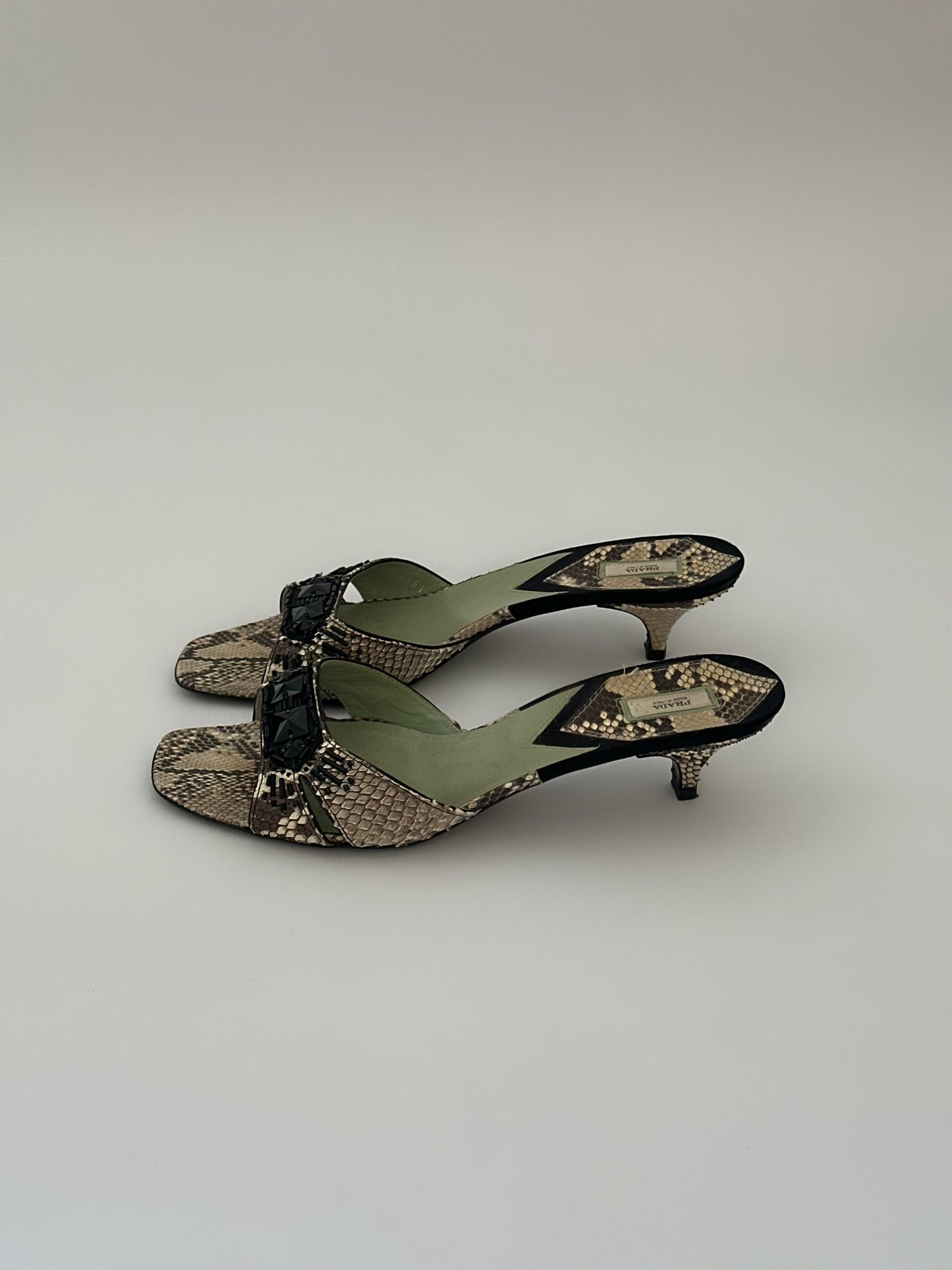 Prada Snake Mules (42)