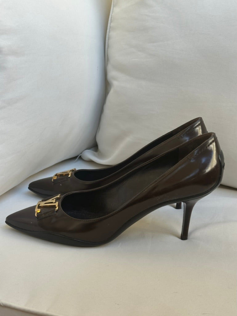 Louis Vuitton Leather Heels (39,5)