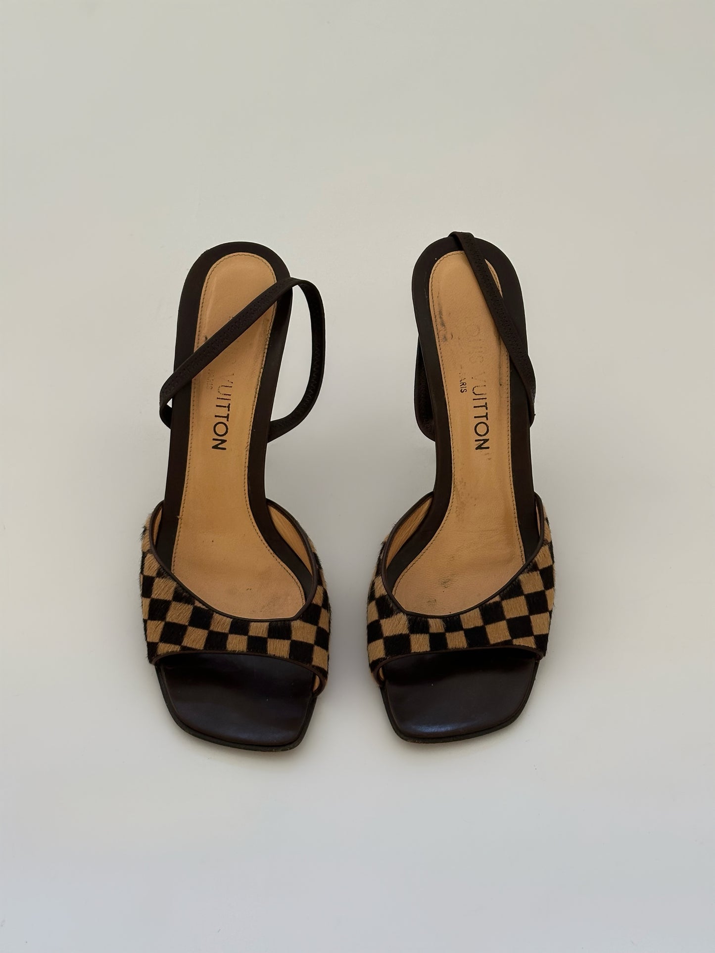Louis Vuitton Damier Heels (39,5)
