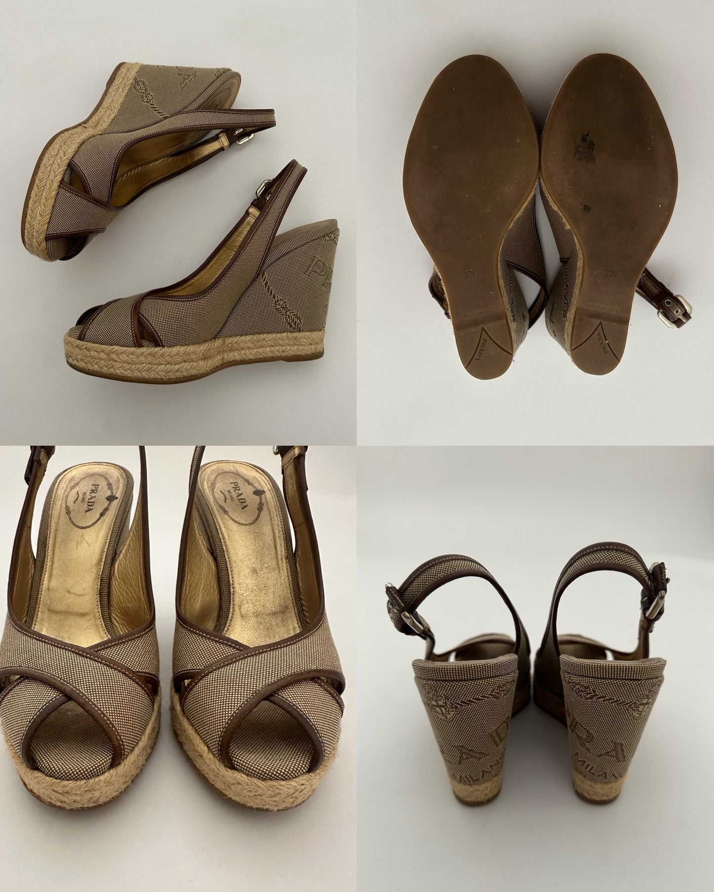 Prada Plateau Heels (37,5)