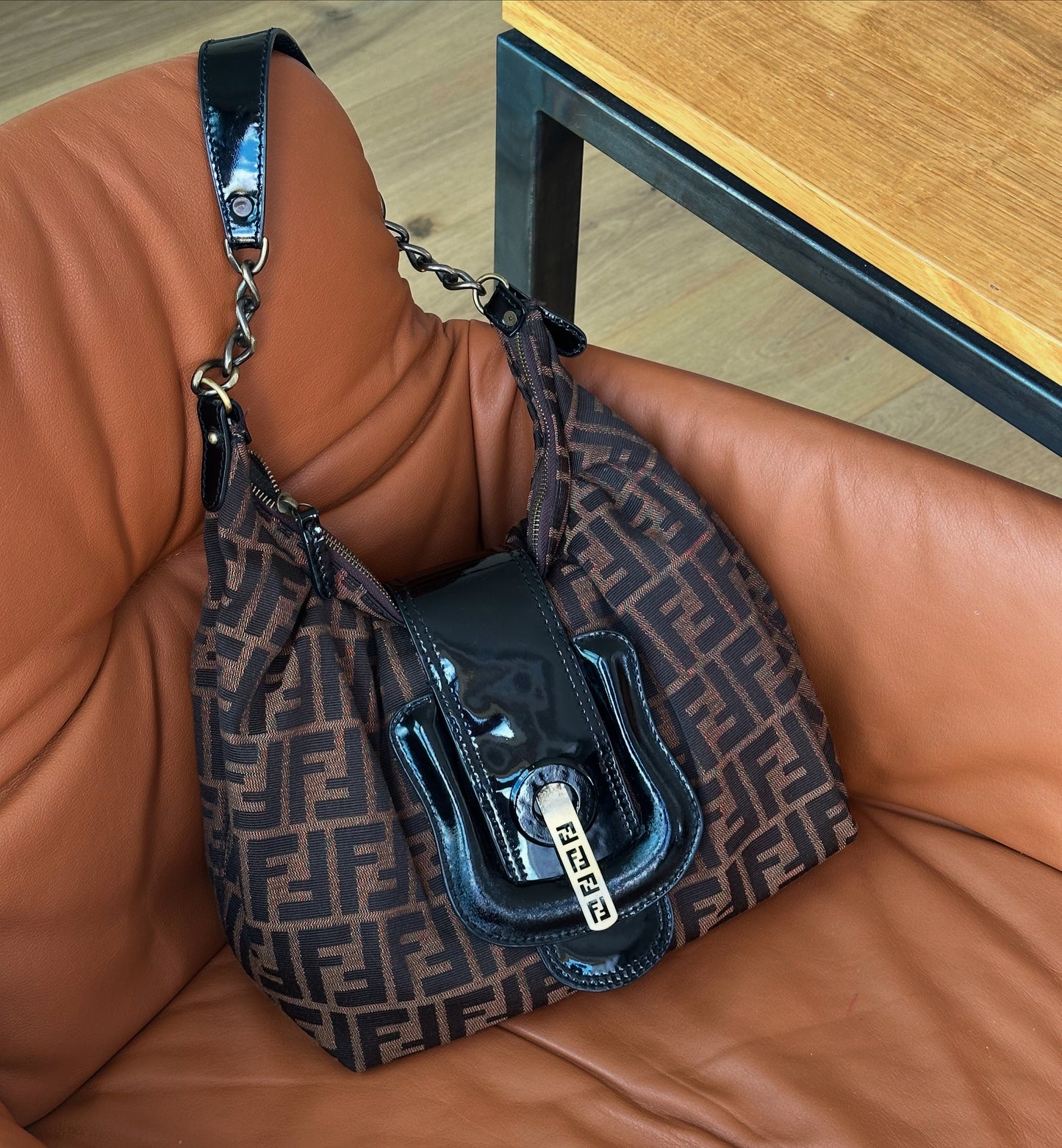 Fendi Zucca Shoulder Bag