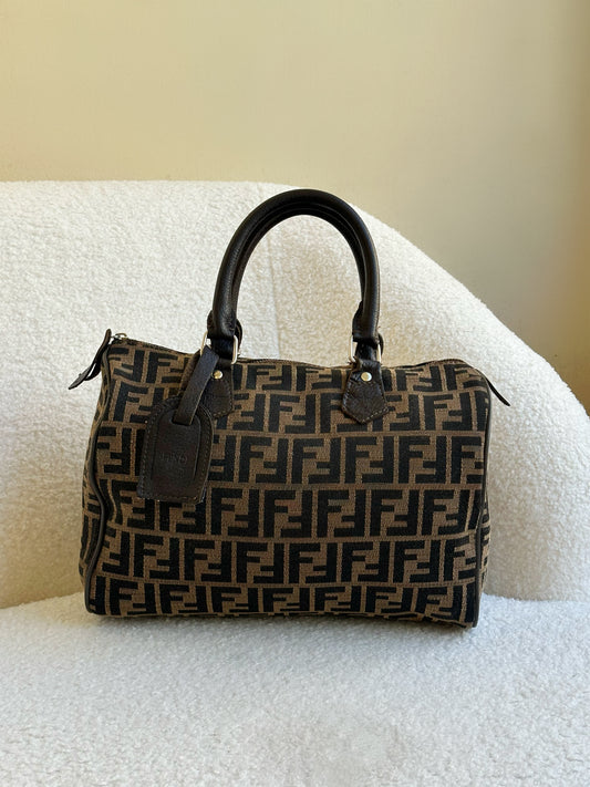 Fendi Monogram Vintage 1960s Duffle Bag