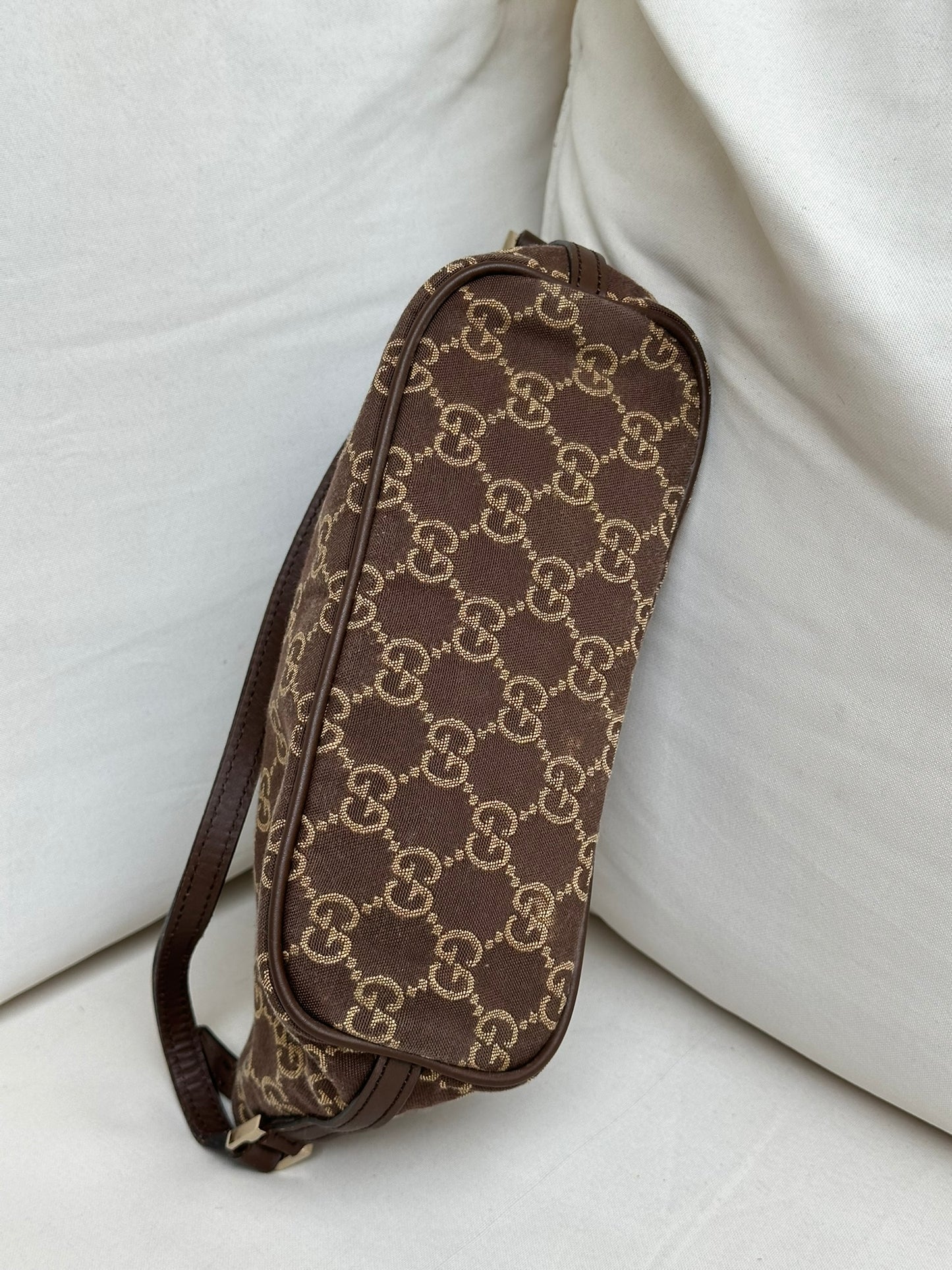 Gucci Boat Pochette Brown