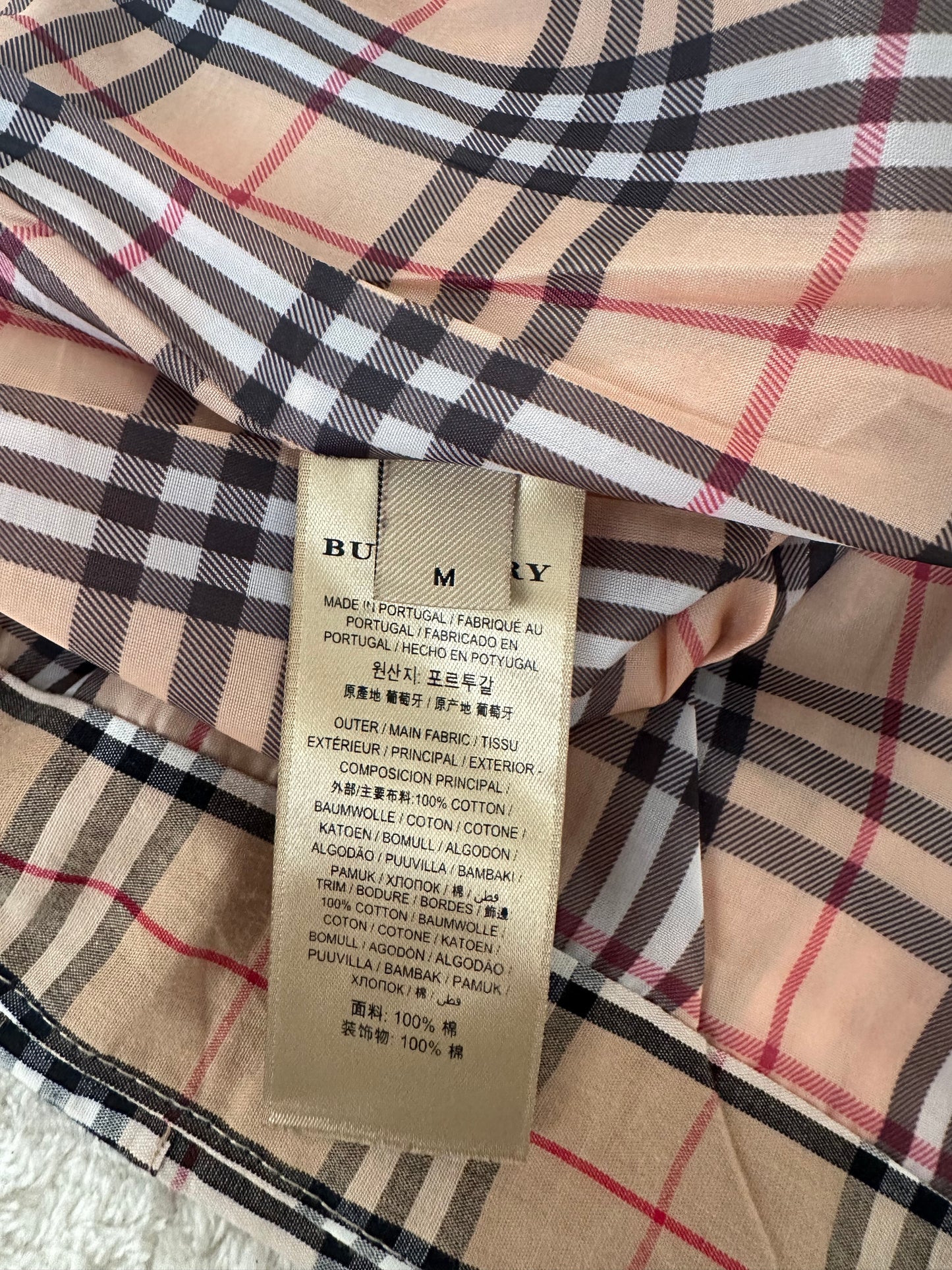 Burberry Nova Check Skirt (XS/S)