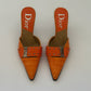 Dior Leather Mules (39)