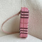 Pink Burberry Pochette Bag