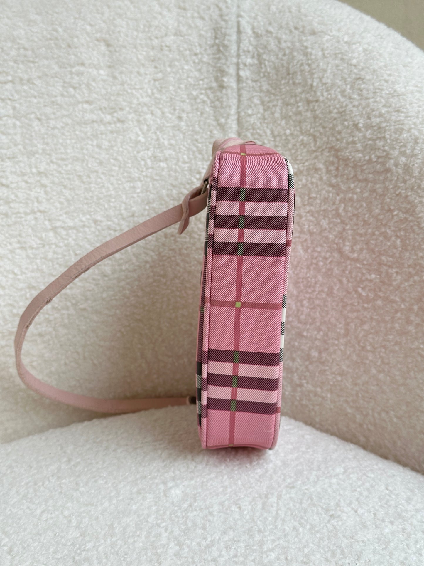 Pink Burberry Pochette Bag
