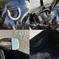 Gucci D Ring Patent Leather Bag
