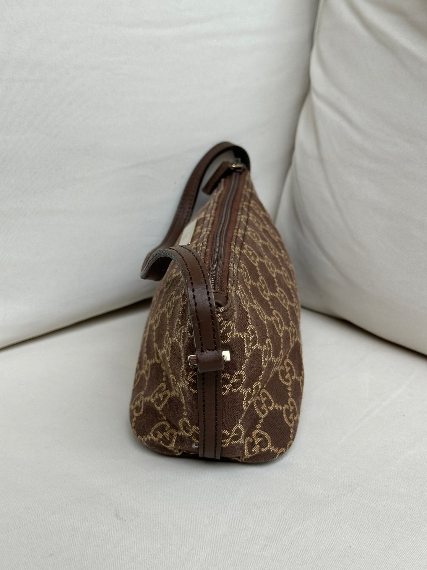 Gucci Boat Pochette Brown