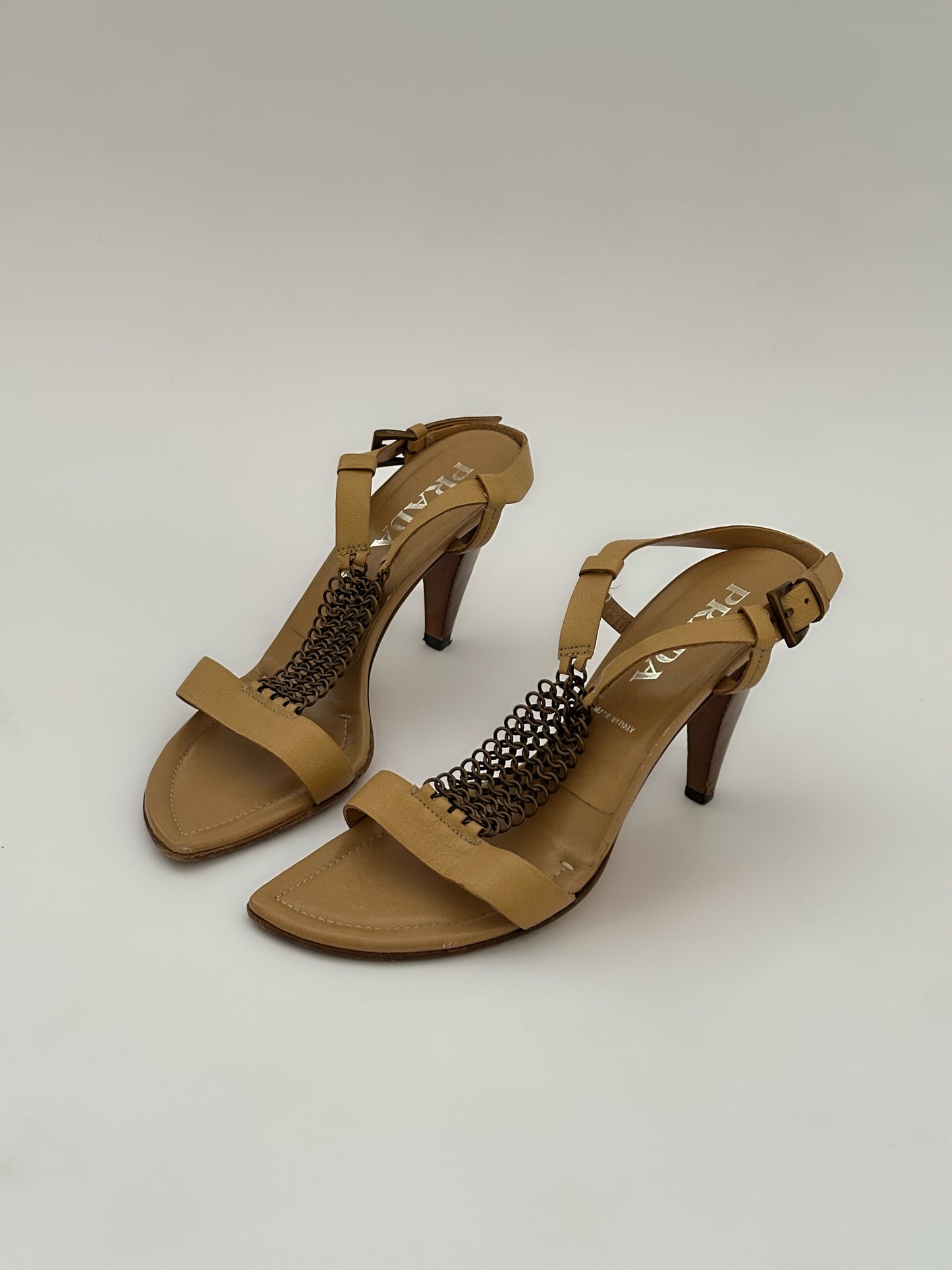Prada Chain High Heels (40)